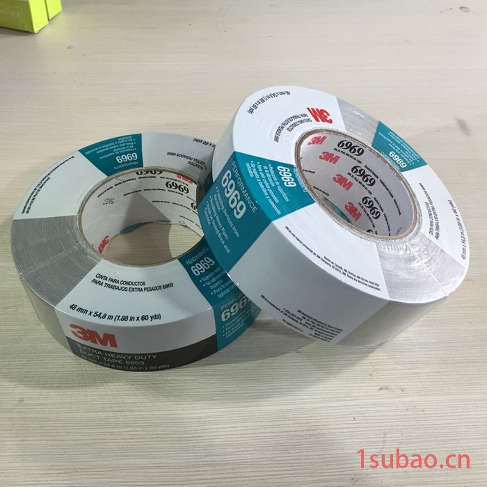 3M 6969 灰色黑色布基胶带 防水胶带 强力胶带 管道密封胶带图3