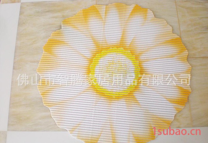 智腾牌PVC太阳花防滑垫/太阳花防滑垫/防滑垫/PVC防滑垫图3