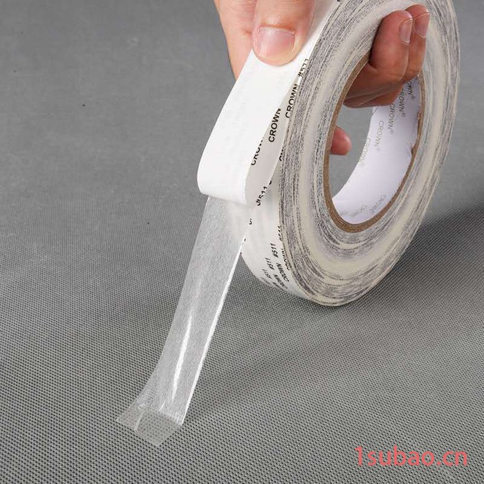 友昌低气味低VOC耐高温棉纸无纺布胶带汽车部件双面粘合胶带皇冠胶粘双面胶图3