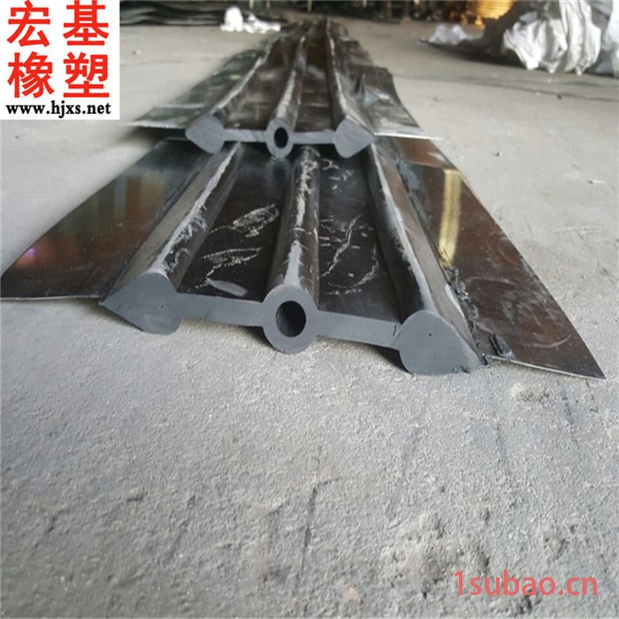 宏基 钢边止水带 钢边橡胶带止水带 中埋式钢边橡胶止水带防水效果好图5
