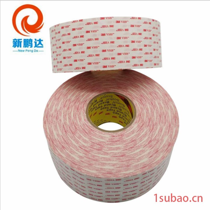 新鹏达3M4930VHB双面胶强力胶带3M双面胶0.64MM厚强力防水耐高温双面胶 3M4930VHB丙烯酸泡棉胶带图7