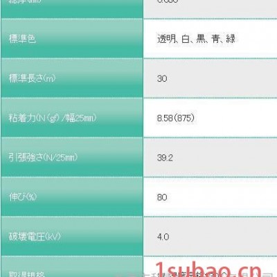 寺冈631S#12 是一款单面绝缘胶带  东莞科索电子 供应  日本 寺岗631S#12  黑/透/白