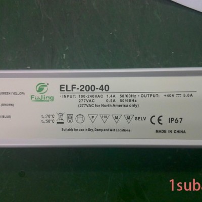 工厂 高效率高品质 CE.UL.SAA.CCC认证 外置100W 路灯LED驱动电源