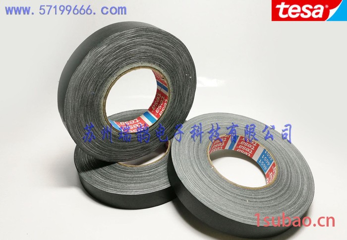 现货德莎4651黑色高温布基胶带/TESA4651胶带、高温布基胶带图3