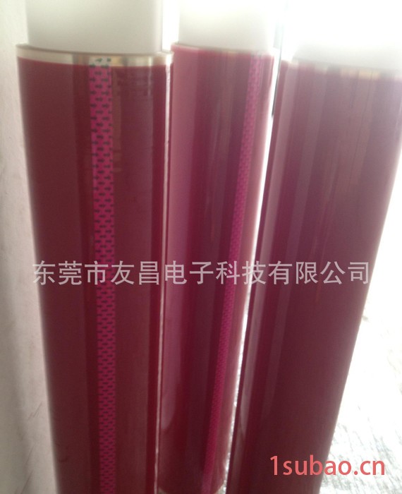 红色PET高温胶带    耐高温230度 PET红色高温胶带  PCB高温胶纸图3