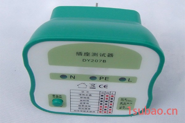 润煤DY207 插座安全测试器，插座安全测试器供应图2