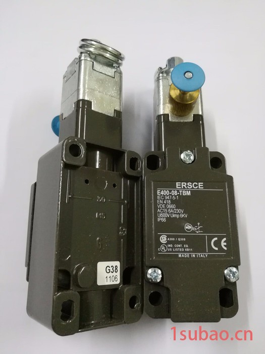 施霸电器供应微动开关 E400-08-TBM行程开关拉绳开关，原装进口开关，意大利拉绳开关价格优惠，欢迎新老客户订购图7