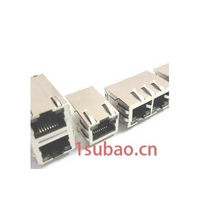 供应兴伸展电子RJ45水晶头/PCB插座/RJ45连接器网络插座/网络接口母座/RJ45母座以太网接口千兆网速