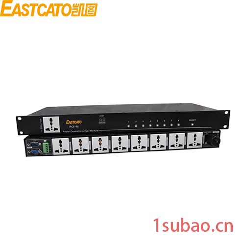 EASTCATO凯图电源控制器，电源时序器8路，IPCS-R8智能插座