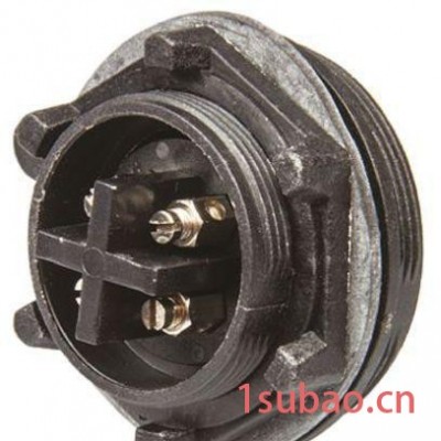 BULGIN  PX0747/S  圆形连接器 插座, 4, 母, 螺丝, 面板