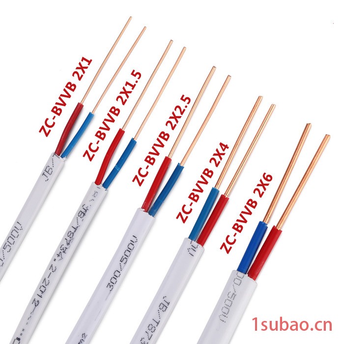 金环宇电线电缆阻燃ZC-BVVB2X4平方家装插座用护套铜芯电线图2