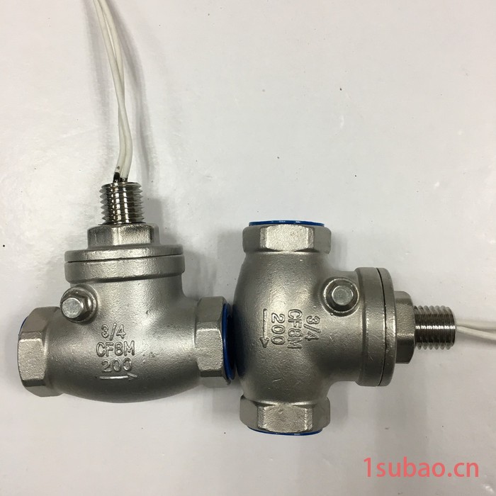 不锈钢304挡板式水流开关 水泵缺水保护水流信号流量传感器开关 水流流量感应开关DN15 DN20图2