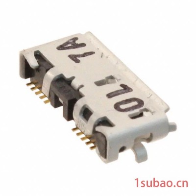 ZX360D-B-10P(30)Hirose广濑胶壳插座连接器HRS矩形白色26孔胶壳
