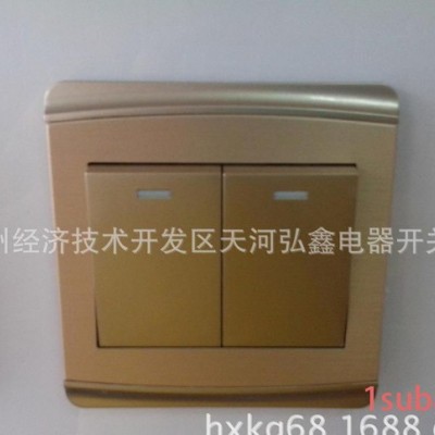 铝拉丝开关插座,开关插座,系列开关插座,铝拉丝插座,单插座,【企襜