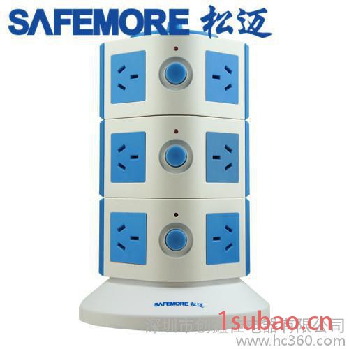 供应松迈 新款插座SM-GL2U003立式智能插座 办公家用插座 松迈图3