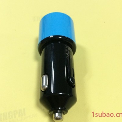 蓝黑双色充电器 海外** 原厂私模双USB充电器