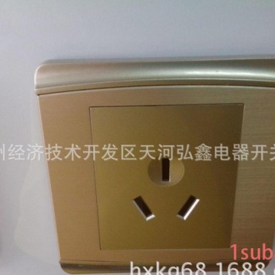 开关插座,三孔插座,弘鑫插座,【企业采集】厂家火爆批发弘鑫Q7铝