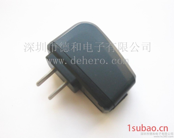 国标5V2A充电器适配器时尚外观足功率国标5VUSB充电器 5V双USB充电器德和/DEHERODEH-050020