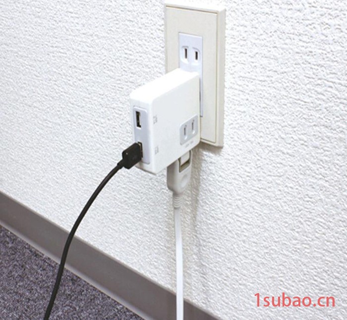 新款！！ USB充电插座+电源插座 创意充电器 工厂直销图2