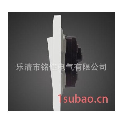 厂家 欧普 墙壁开关插座 二三孔插座一开单控五孔插座 86型