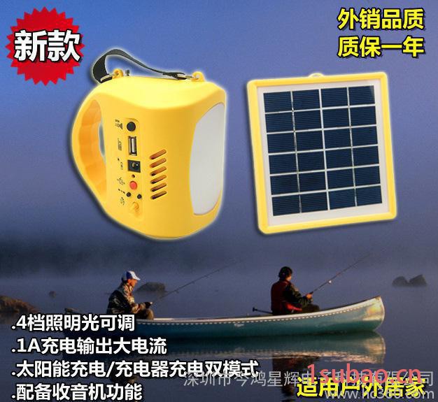 太阳能充电器，多功能新款太阳能充电器，户外太阳能应急充电器图3