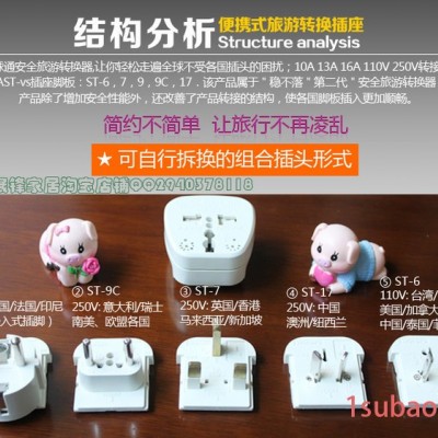 供应神鹭转换插座 **插座 塔头插座