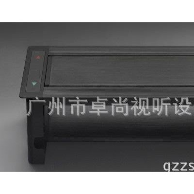 办公隐藏设备桌面电动翻转插座，多功能桌面插座