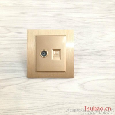 boade/邦的Q7-TV+PC 电视电脑插座