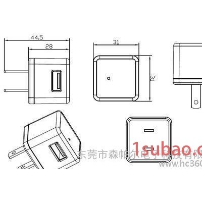 USB 充电器 iPad iPhoone 4s 3gs ip