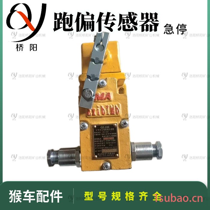 恒旺GEJ30 矿用跑偏开关 矿用猴车跑偏传感器 掉绳保护图4