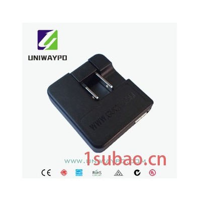 折叠PIN脚 5V 1A 5W USB充电器，手机充电器，USB电源适配器