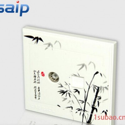 赛普雕花墙壁插座 电视电话面板插座 SP-DH-04带花纹系