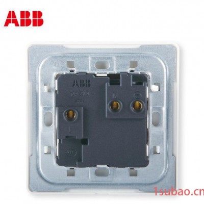 【ABB插座】由雅/白色/五孔带开关插座-AP22553-WW;10139789