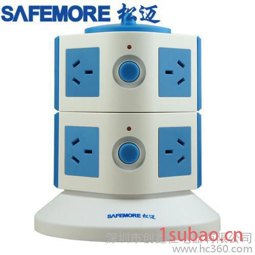 供应松迈立式智能插座、家用插座、7国标插孔+2USB图3