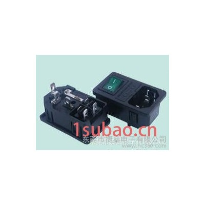 JR-101-1FR电源插座、品字插座、二合一插座