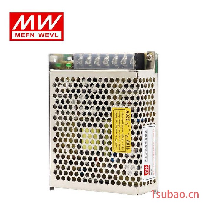 NDR-120-24台湾明纬120W24V导轨开关电源5A工控PLC驱动电柜传感器图6