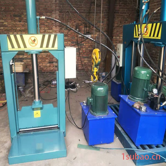 新款供应塑料托盘液压铡刀产品 港湾推荐800型塑料托盘液压切料机图4