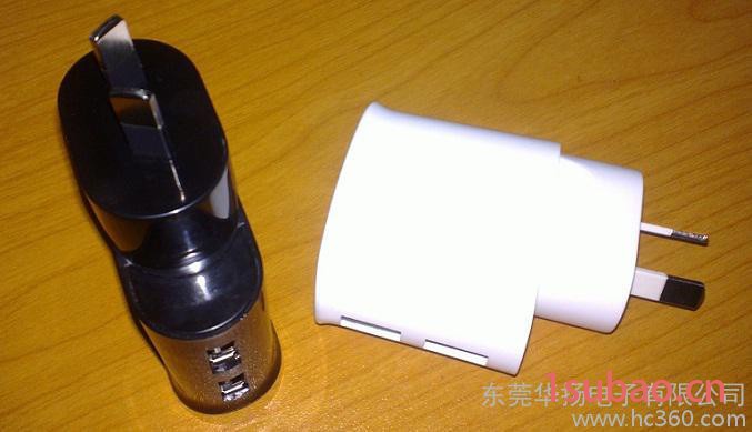 供应SAA RCM C-TIKC GEMS ROHS双USB2.1A澳规充电器图2