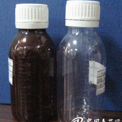 供应100ML带刻度咳药水瓶 PET瓶 带防盗环盖