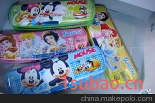 迪斯尼公主，米奇多功能、塑料文具盒