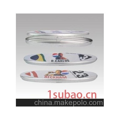 椭圆形马口铁文具盒