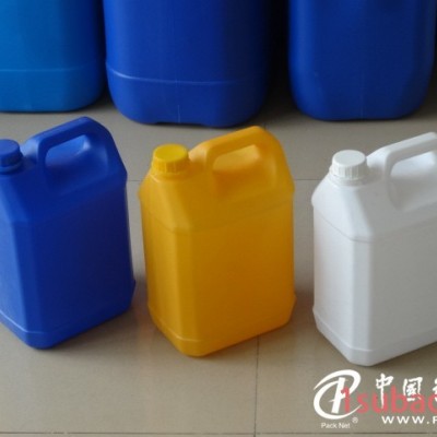 工厂生产5L白色塑料桶避光5KG塑料桶