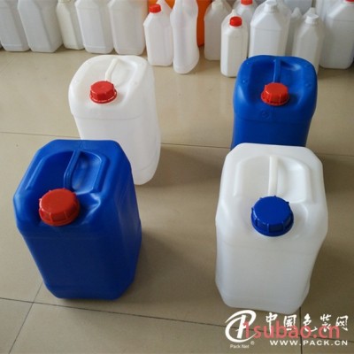 方形10L塑料桶小口堆码10KG塑料桶供应