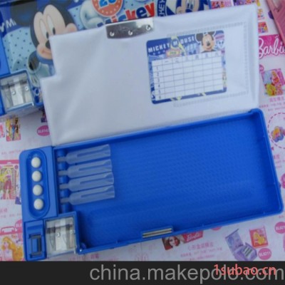 迪士尼笔盒 正品米奇笔盒 优乐z6924塑料笔盒 学生笔盒 正品