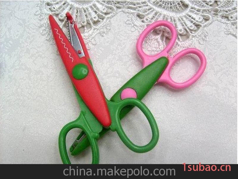 5寸 DIY手工相冊專用花邊剪刀/手工必備/個性圖案創(chuàng)作剪刀