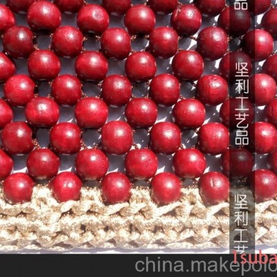 方形珠子坐垫 木珠汽车坐垫 夏季小方垫 珠子按摩垫 手工沟边座垫