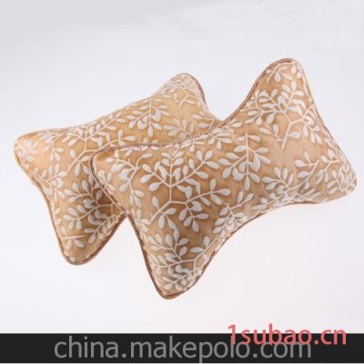 汽车头枕颈枕 内饰品 四季通用车用护颈枕五角星汽车头枕批发代发