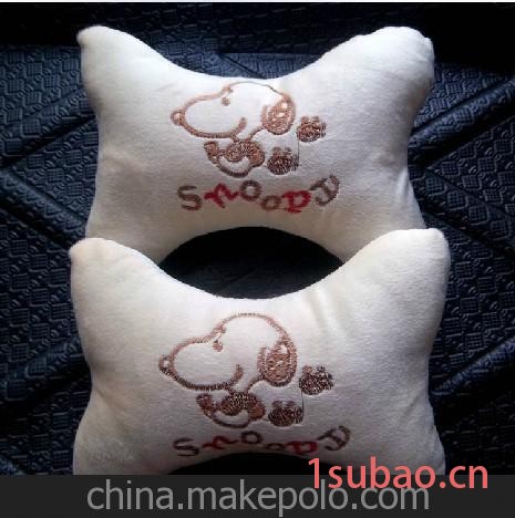 汽车头枕 颈枕 短毛绒头枕 冬季头枕 抱枕 腰靠 护腰枕图3