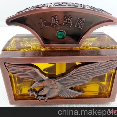 批发雄鹰高档汽车香水座 大展宏图汽车香水 精品车用香水