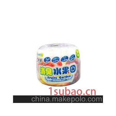 日本快美特CARMATE水果园消臭果冻香罐 紫色葡萄味 CDR65